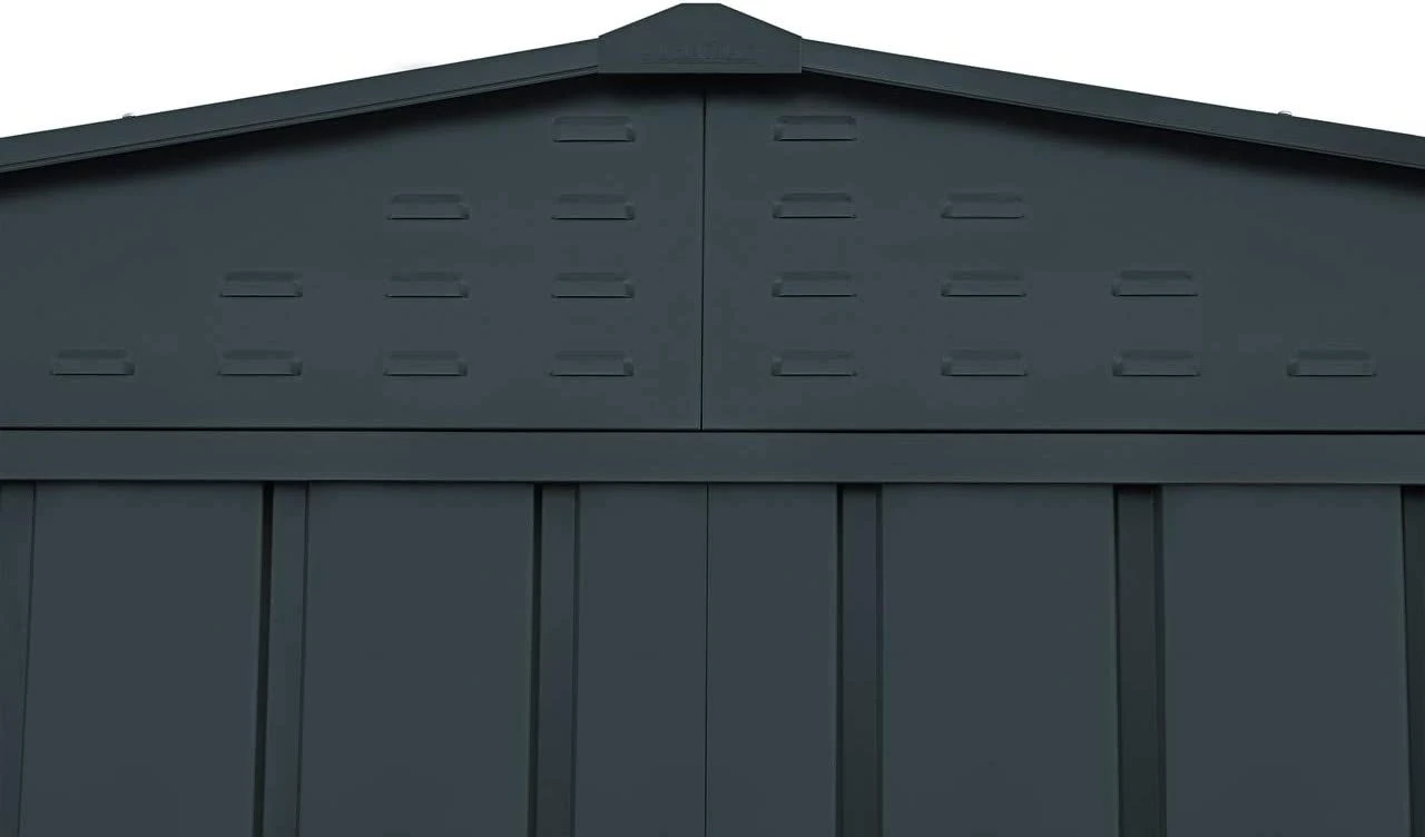 CASETA COBERTIZO METAL JARDIN COLOSSUS 10X8 GRIS DURAMAX 6 CASETA COBERTIZO METAL JARDIN COLOSSUS 10X8 GRIS DURAMAX - Imagen 4