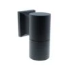 Aplique De Pared Exterior Chill Negro Cilíndrico 1xGU10 IP44 Wonderlamp -Jardín Series Tienda 1bda90e299e09b5a