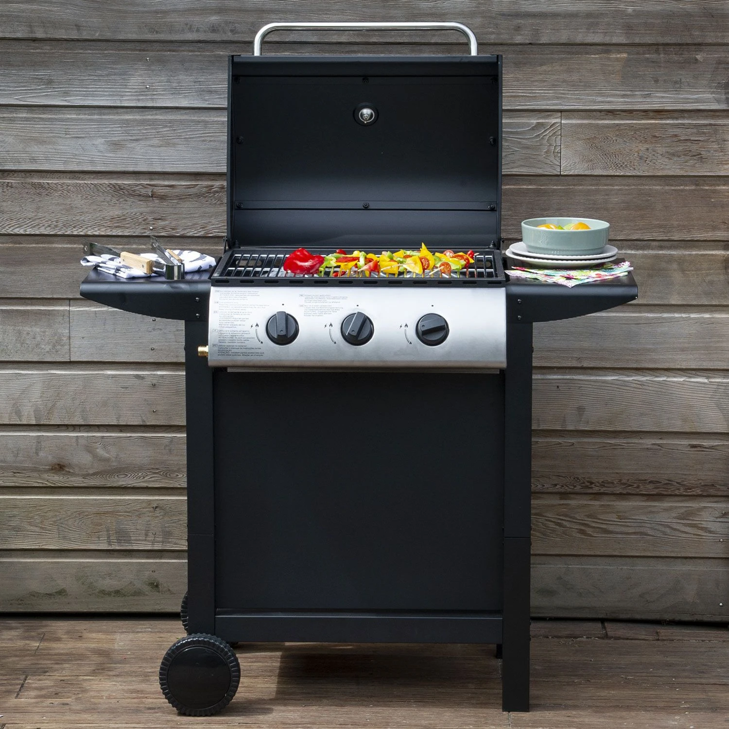 Barbacoa De Gas Hawaï - 3 Quemadores 8,4 Kw 4 Barbacoa De Gas Hawaï - 3 Quemadores 8,4 Kw - Imagen 2