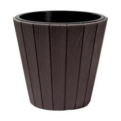 Prosperplast Maceta WOO12L 299x299x281 Marrón