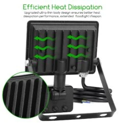 Aigostar 20W Foco LED Con Sensor Movimiento,1800LM IP65 6500K -Jardín Series Tienda 278e763525b9505a