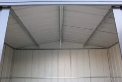 CASETA COBERTIZO METAL JARDIN COLOSSUS 10X8 GRIS DURAMAX 12 CASETA COBERTIZO METAL JARDIN COLOSSUS 10X8 GRIS DURAMAX -Jardín Series Tienda 2dc58b8e3eaef88e