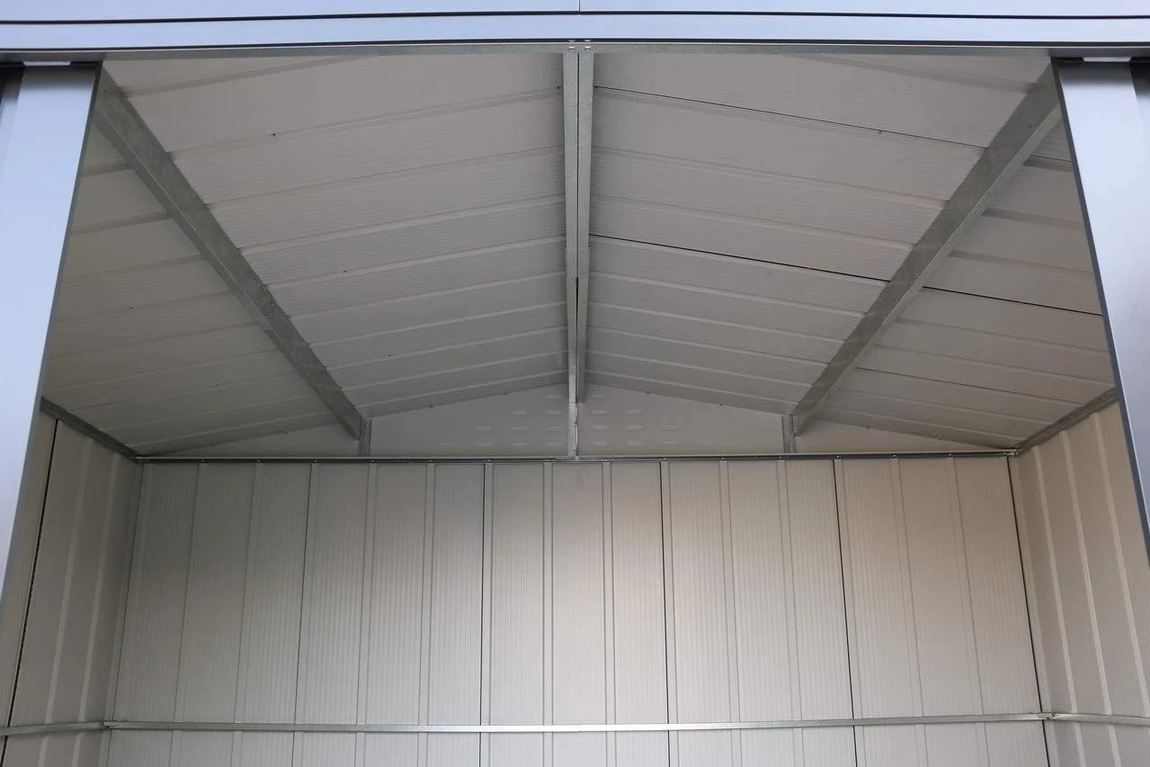 CASETA COBERTIZO METAL JARDIN COLOSSUS 10X8 GRIS DURAMAX 7 CASETA COBERTIZO METAL JARDIN COLOSSUS 10X8 GRIS DURAMAX - Imagen 5