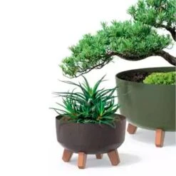 Prosperplast Macetero Blanco Roto GRACIA 23,5 X23,5 X18,7 Cm 5,1 L -Jardín Series Tienda 304b4da0bde81065