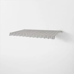 Toldo Manual 2,95 X 2 M Gris Y Blanco Torello