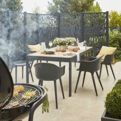 Poste Aluminio Sin Base "neva" 183 Cm Gris -Jardín Series Tienda 3663602431879 24c BI