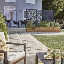 Poste Aluminio Sin Base "neva" 183 Cm Gris -Jardín Series Tienda 3663602431879 25c BI