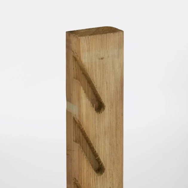 Pack 2 Postes De Madera Ranurado Para Valla "lemhi" 240 X 9 X 4,5 Cm 5 Pack 2 Postes De Madera Ranurado Para Valla "lemhi" 240 X 9 X 4,5 Cm - Imagen 3