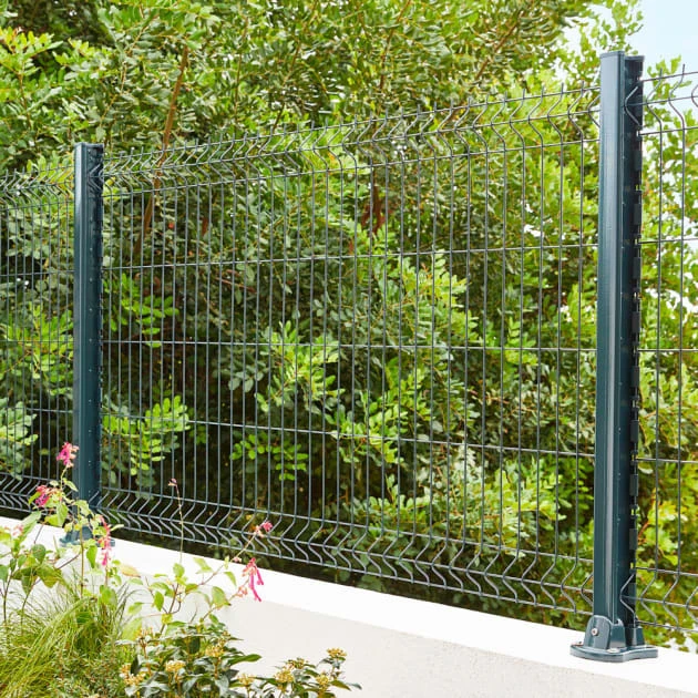 Poste Para Cerramiento Gris 160 Cm 4 Poste Para Cerramiento Gris 160 Cm - Imagen 2