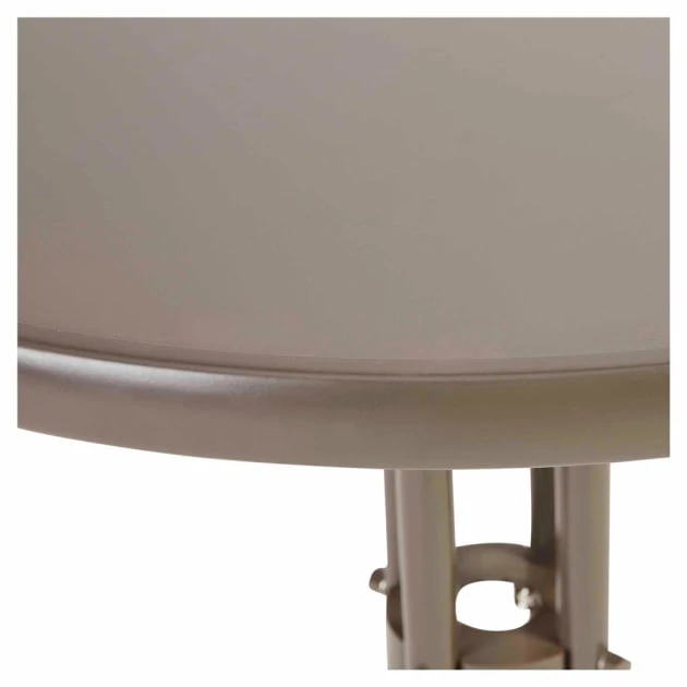 Mesa De Jardín Gris Bari Ø 60 Cm 6 Mesa De Jardín Gris Bari Ø 60 Cm - Imagen 4