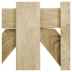 Puerta De Madera Mekong 100 X 100 Cm 7 Puerta De Madera Mekong 100 X 100 Cm -Jardín Series Tienda 3663602942665 22c BI