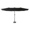 Sombrilla Doble 2,7x4,6m Linai Color Negro 1 Sombrilla Doble 2,7x4,6m Linai Color Negro -Jardín Series Tienda 3e8d877dc97ffffc