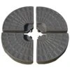 Base Para Sombrilla Outsunny 84D-124 2 Base Para Sombrilla Outsunny 84D-124 -Jardín Series Tienda 474bfd167570d7ac
