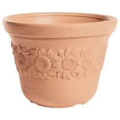 Prosperplast Maceta SUNNY 60L 570x570x435 Ladrillo