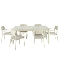 Mesa Jardín Extensible Santorin 180x100x75 Cm 20 Mesa Jardín Extensible Santorin 180x100x75 Cm -Jardín Series Tienda 5059340125046 24c BI