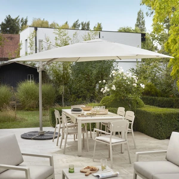 Mesa Jardín Extensible Santorin 180x100x75 Cm 3 Mesa Jardín Extensible Santorin 180x100x75 Cm