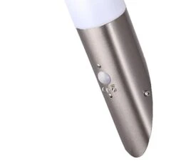 Aplique Exterior Acero Inoxidable Hollis Con Sensor -Jardín Series Tienda 5059340247434 24c BI