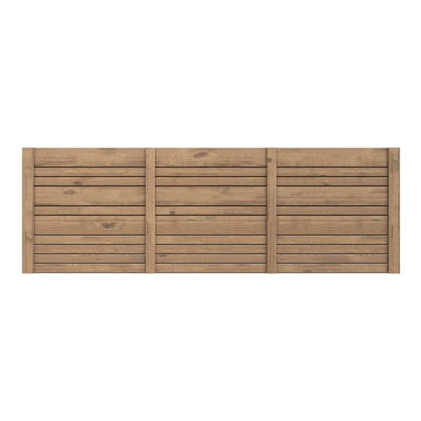 Panel Ocultación Madera Skimia V1 Marrón 180x60 Cm 7 Panel Ocultación Madera Skimia V1 Marrón 180x60 Cm - Imagen 5