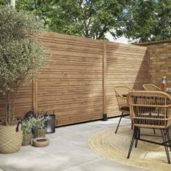 Panel Ocultación Madera Skimia V1 Marrón 180x60 Cm 19 Panel Ocultación Madera Skimia V1 Marrón 180x60 Cm -Jardín Series Tienda 5059340668895 28c BI