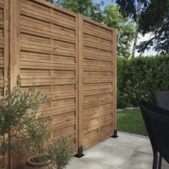 Panel Ocultación Madera Cimia 180x90 Cm -Jardín Series Tienda 5059340668925 22c BI 1