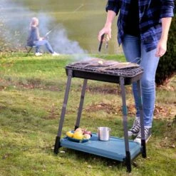 Barbacoa De Carbón Portátil Campsa
