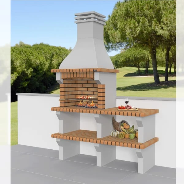 Barbacoa De Obra Roma 237x160 Cm 4 Barbacoa De Obra Roma 237x160 Cm - Imagen 2