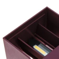 Aplique LED De Exterior Leva 2 Luces Neutra Cuadrado Marrón IP54 Wonderlamp -Jardín Series Tienda 582f81262af7ee18