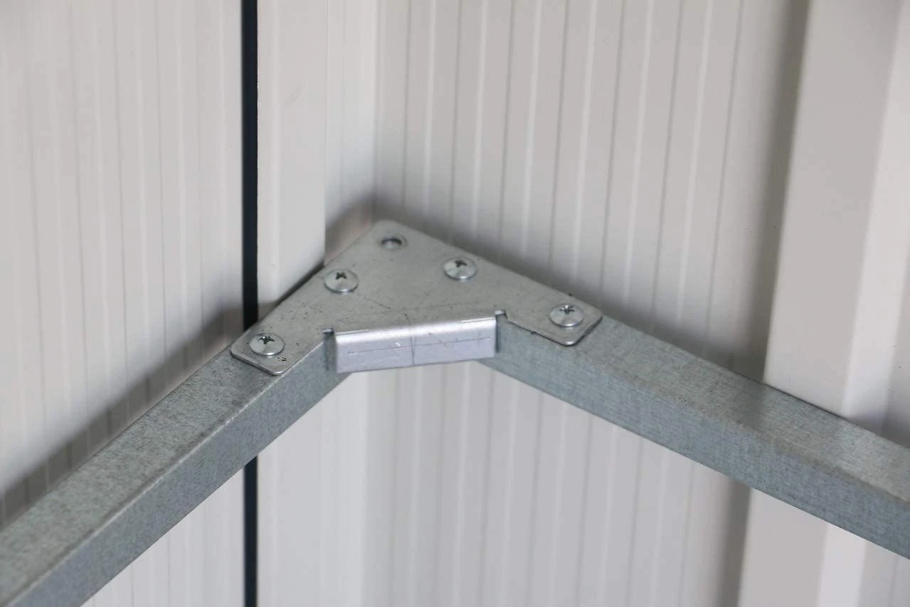 CASETA COBERTIZO METAL JARDIN COLOSSUS 10X8 GRIS DURAMAX 8 CASETA COBERTIZO METAL JARDIN COLOSSUS 10X8 GRIS DURAMAX - Imagen 6