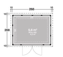 CASETA METALICA JARDIN NOVO HABITAT NH5 BLANCA 9 CASETA METALICA JARDIN NOVO HABITAT NH5 BLANCA -Jardín Series Tienda 63627aa8bcae93.13815493