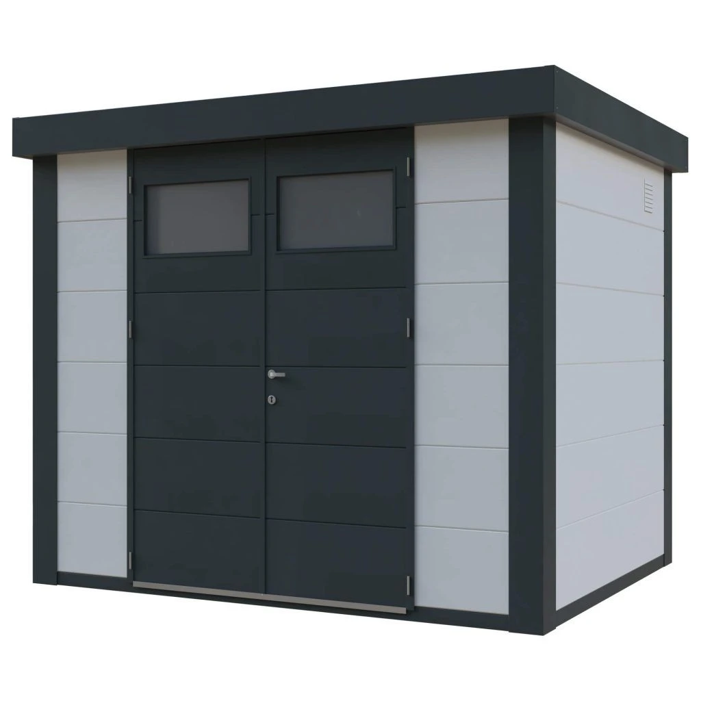 CASETA METALICA JARDIN NOVO HABITAT NH5 BLANCA 4 CASETA METALICA JARDIN NOVO HABITAT NH5 BLANCA - Imagen 2