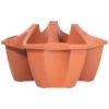 Prosperplast Maceta CROWN 16L., 480x480x264, Color Terracota