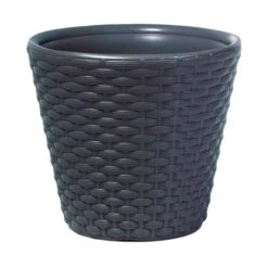 Prosperplast Maceta RATO 12L., 298x298x278, Color Antracita