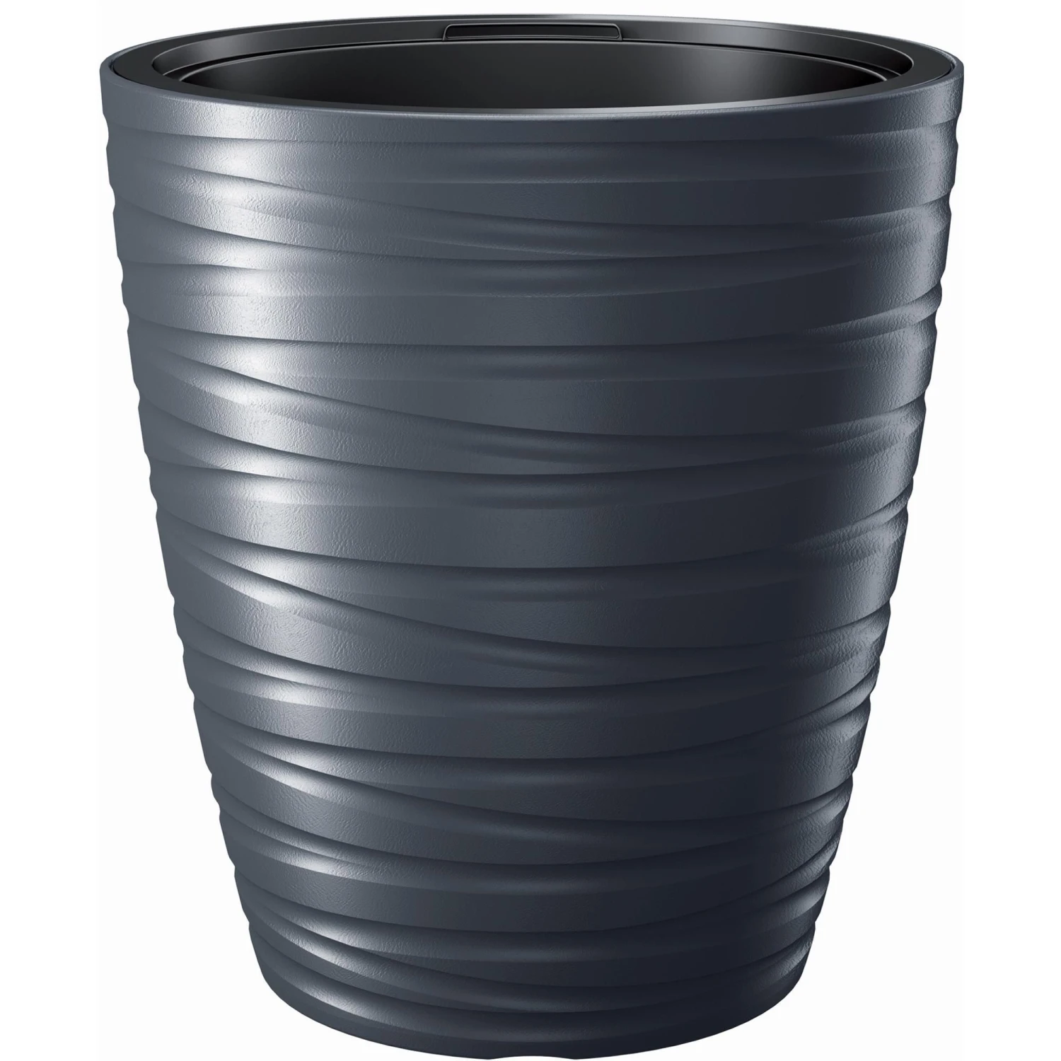 Prosperplast Maceta Con Deposito 68L Maze De Plastico Color Antracita 47,5x47,5x52,3 Cm 3 Prosperplast Maceta Con Deposito 68L Maze De Plastico Color Antracita 47,5x47,5x52,3 Cm