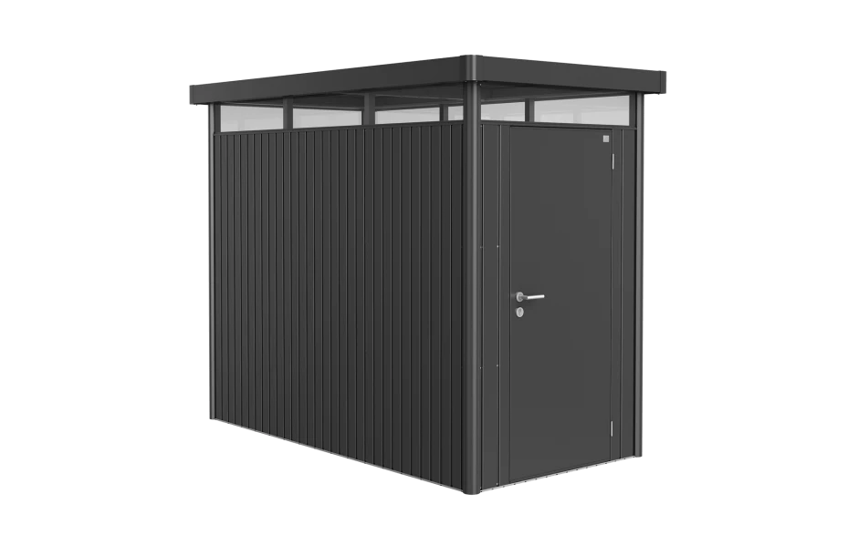 CASETA METALICA BIOHORT JARDIN HIGHLINE H4 COLOR GRIS OSCURO 3 CASETA METALICA BIOHORT JARDIN HIGHLINE H4 COLOR GRIS OSCURO