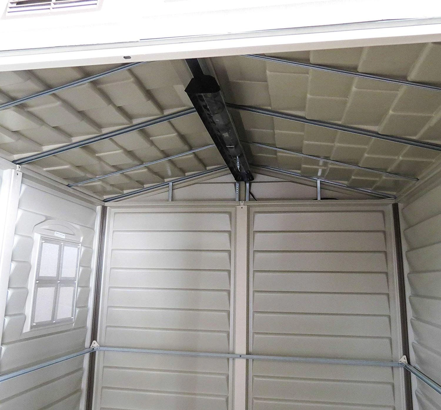 CASETA COBERTIZO PVC JARDIN YARDMATE 5x5 DURAMAX 5 CASETA COBERTIZO PVC JARDIN YARDMATE 5x5 DURAMAX - Imagen 3