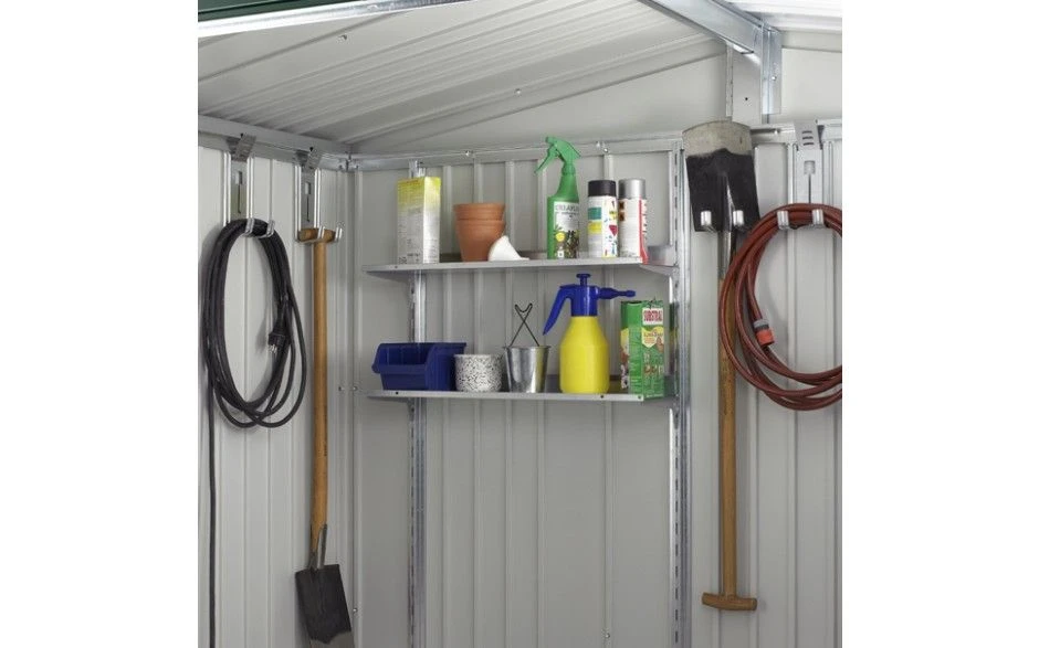 CASETA METALICA BIOHORT JARDIN EUROPA 4 COLOR GRIS OSCURO 8 CASETA METALICA BIOHORT JARDIN EUROPA 4 COLOR GRIS OSCURO - Imagen 6