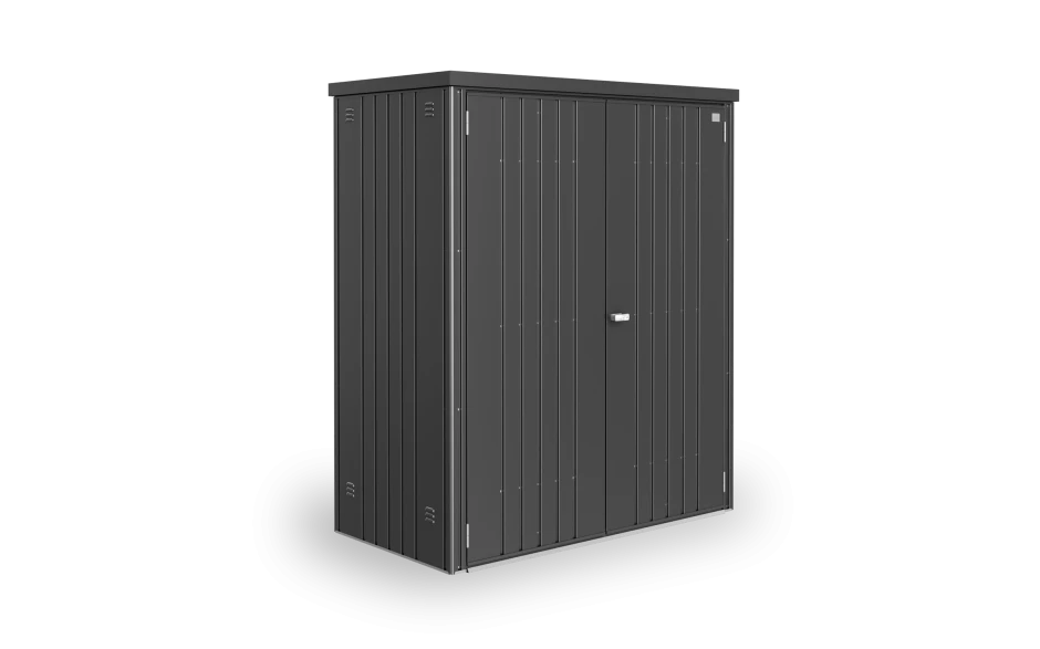 CASETA ARMARIO METALICO BIOHORT 90 COLOR GRIS OSCURO 3 CASETA ARMARIO METALICO BIOHORT 90 COLOR GRIS OSCURO