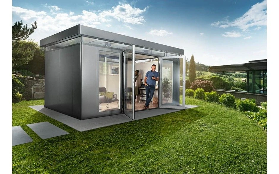 CASETA METALICA BIOHORT JARDIN CASANOVA 3X6 COLOR GRIS CUARZO 5 CASETA METALICA BIOHORT JARDIN CASANOVA 3X6 COLOR GRIS CUARZO - Imagen 3