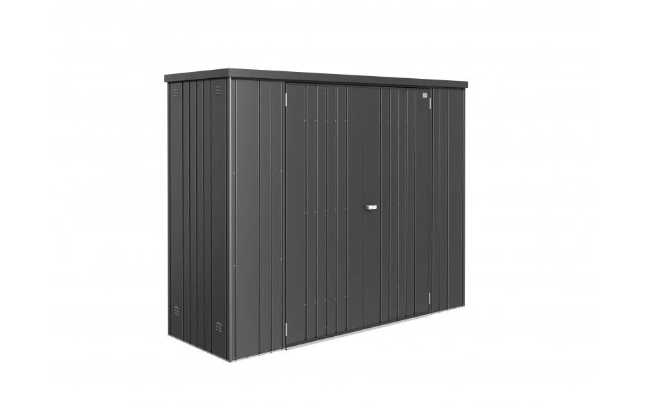 CASETA ARMARIO METALICO BIOHORT 90 COLOR GRIS CUARZO 5 CASETA ARMARIO METALICO BIOHORT 90 COLOR GRIS CUARZO - Imagen 4