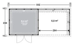 CASETA METALICA JARDIN NOVO HABITAT NH6 CON TERRAZA GRIS 9 CASETA METALICA JARDIN NOVO HABITAT NH6 CON TERRAZA GRIS -Jardín Series Tienda 63a2ef56a6c1a7.73341133