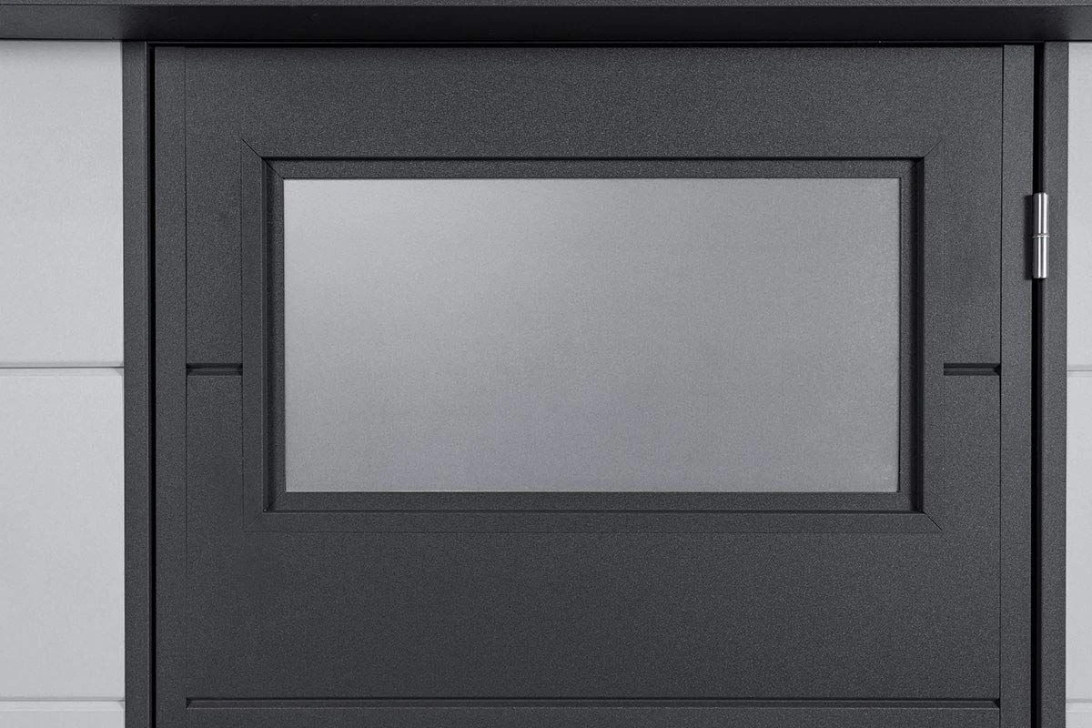 CASETA METALICA JARDIN NOVO HABITAT NH6 CON TERRAZA GRIS 4 CASETA METALICA JARDIN NOVO HABITAT NH6 CON TERRAZA GRIS - Imagen 2