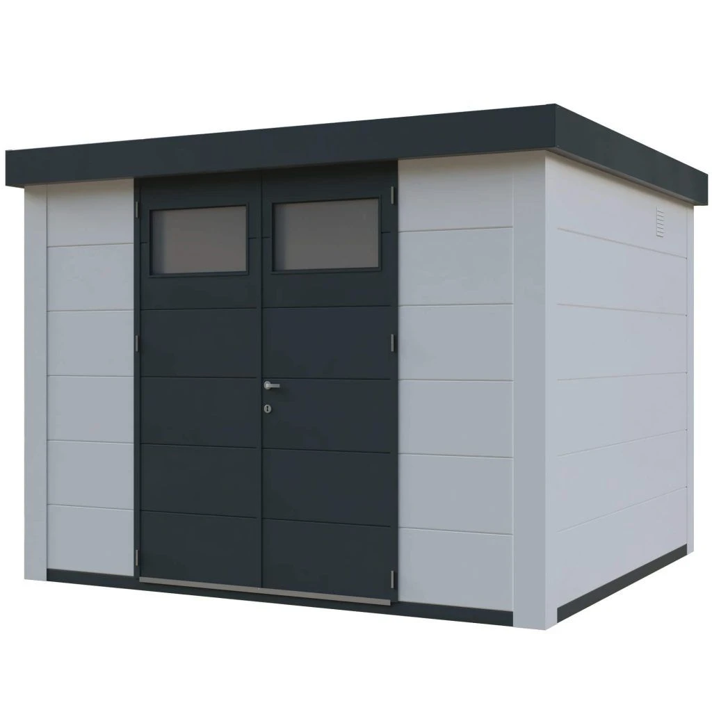 CASETA METALICA JARDIN NOVO HABITAT NH8 BLANCA 3 CASETA METALICA JARDIN NOVO HABITAT NH8 BLANCA