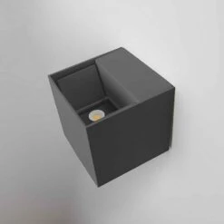 Aplique IP54 Modelo Rex LED Gris Urbano FORLIGHT -Jardín Series Tienda 63b43d0ded10a0.56592631