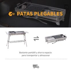 Barbacoa De Carbón Outsunny 846-028 12 Barbacoa De Carbón Outsunny 846-028 -Jardín Series Tienda 645528143f73f488