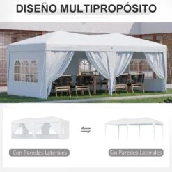 Carpa Plegable Outsunny 01-0240 -Jardín Series Tienda 6752b9f812362da6