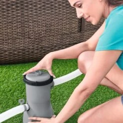 Bomba De Filtrado Para Piscina Bestway -Jardín Series Tienda 6942138966275 24c BI