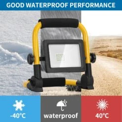 Foco De Trabajo LED 10W, 920LM, Giratorio 360º, 6500K Aigostar -Jardín Series Tienda 6ee1057241f4a997