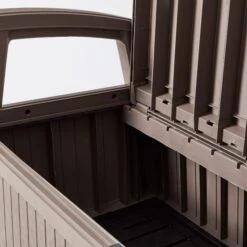 Banco Y Baúl Marrón 227 L -Jardín Series Tienda 7290106934207 27c bi