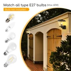 Aigostar Aplique Pared Exterior,GU10 Antracita Aluminio Up Down Lámpara -Jardín Series Tienda 77022f77fa0588f6