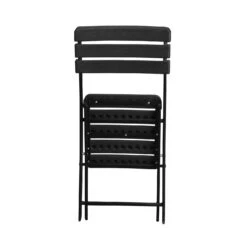 Pack 2 Sillas Plegables Efecto Madera Negro 55x46x81cm 7house 8 Pack 2 Sillas Plegables Efecto Madera Negro 55x46x81cm 7house -Jardín Series Tienda 79c686ee9ce842fa